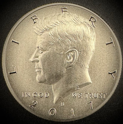2017-S GEM ENHANCED Uncirculated Kennedy Half Dollar Clad US Mint Enhanced Set0