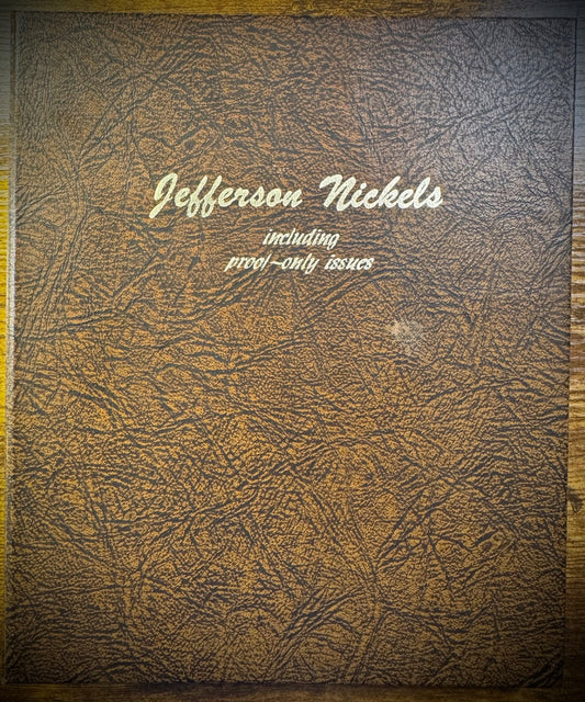 1938-1990 Jefferson Nickel High Grade COMPLETE SET w PROOFS In DANSCO 161 Coins0