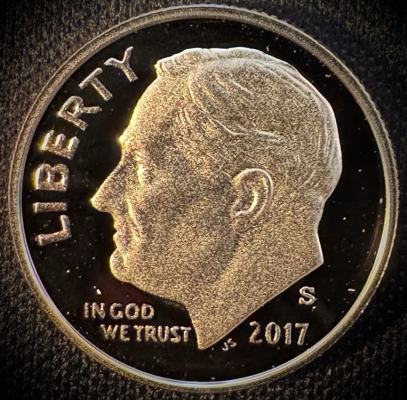 2017-S 90% SILVER And Clad PROOF Roosevelt Dime 10C .900 Fine Lot Of 2 Coins1