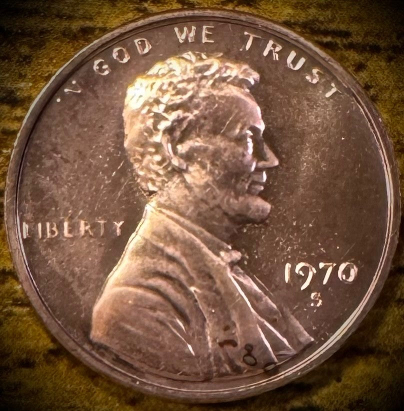 1970 Lincoln Memorial Cent SMALL & LARGE DATE2