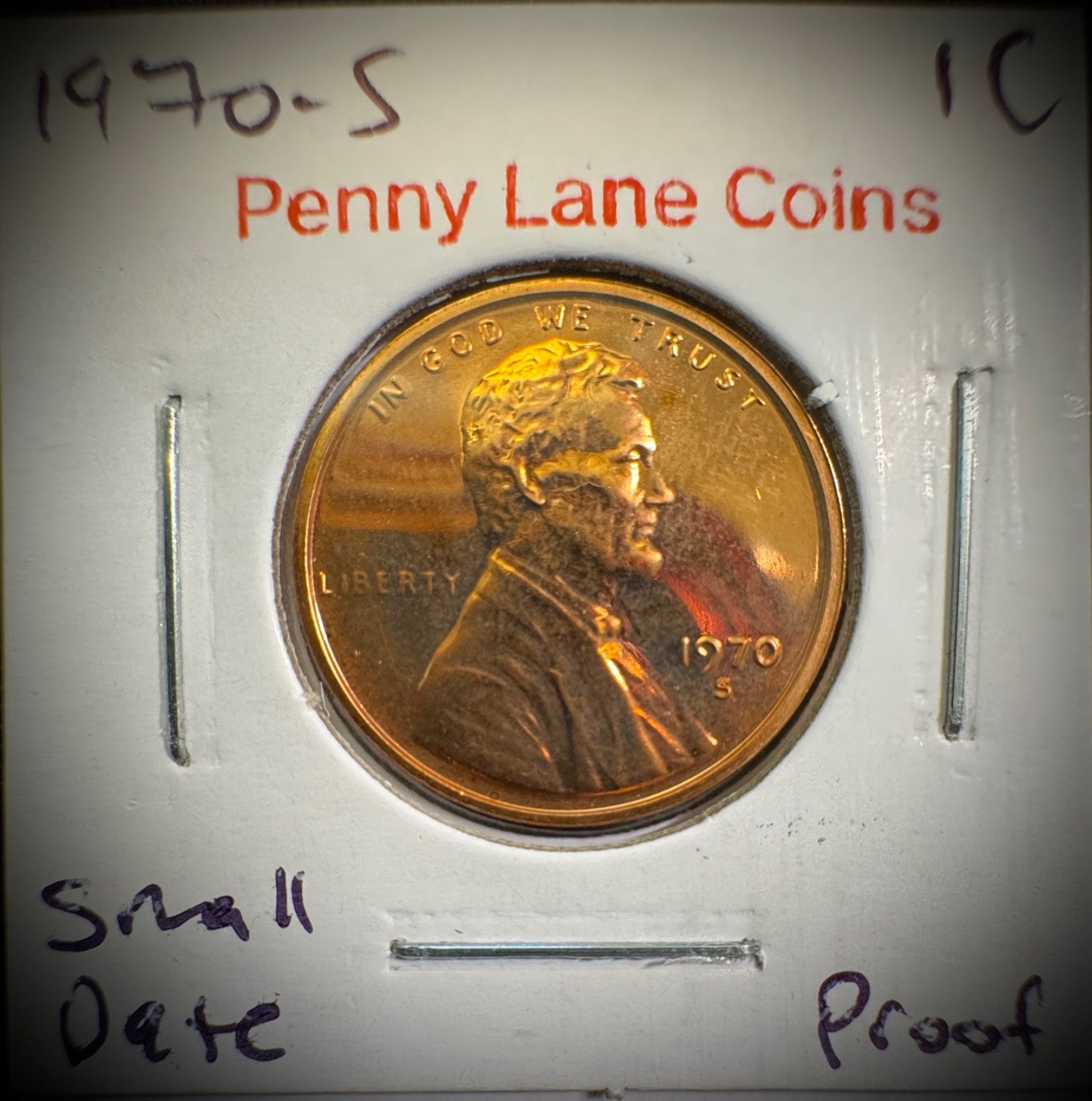 1970-S Lincoln Memorial Cent SMALL DATE0