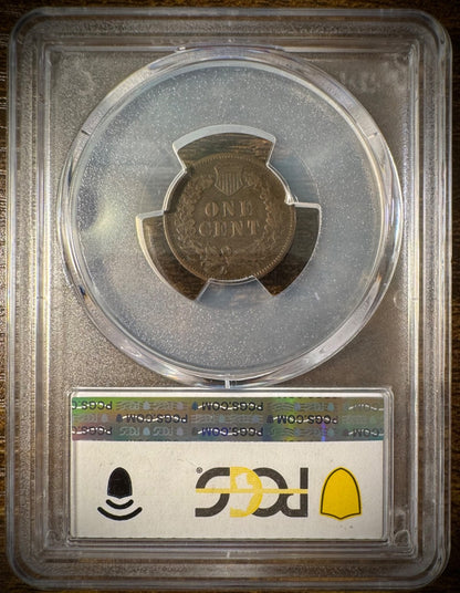 1875 Indian Head Cent Penny PCGS XF 40 SEMI-KEY Date1