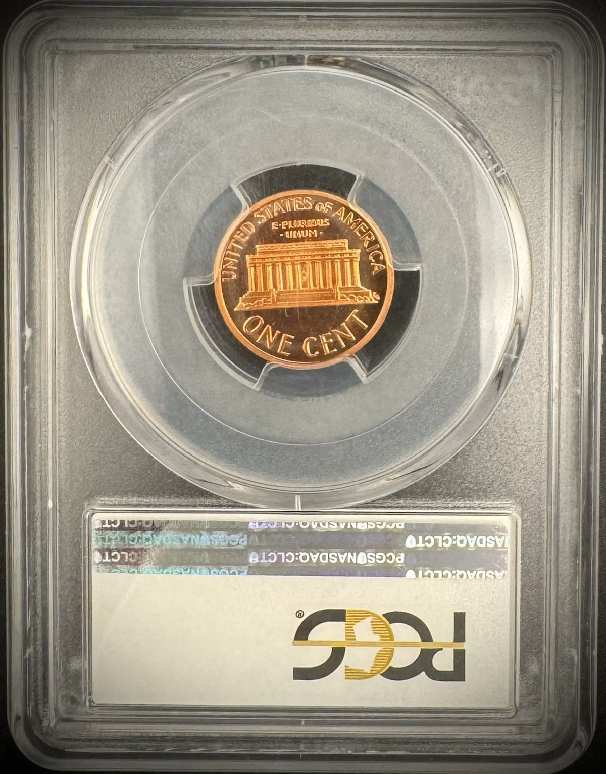 1999-S Lincoln Memorial Cent Penny PCGS PR69RD DCAM PROOF Coin DEEP CAMEO1
