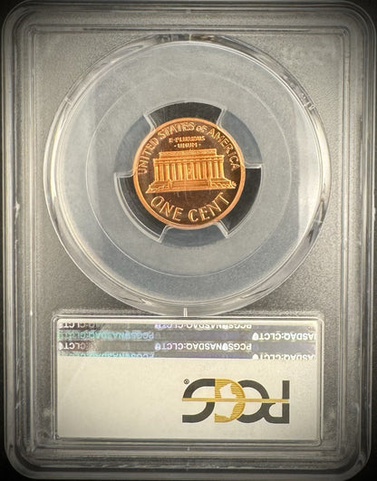 1999-S Lincoln Memorial Cent Penny PCGS PR69RD DCAM PROOF Coin DEEP CAMEO1