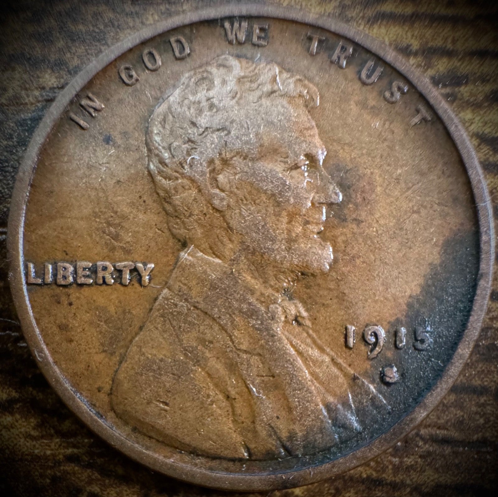 1915-S Lincoln Wheat Cent Penny XF0