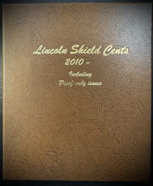 2010-2025 P D S Lincoln Shield Cent COMPLETE 48 Coin w PROOFS in NEW Dansco 81040