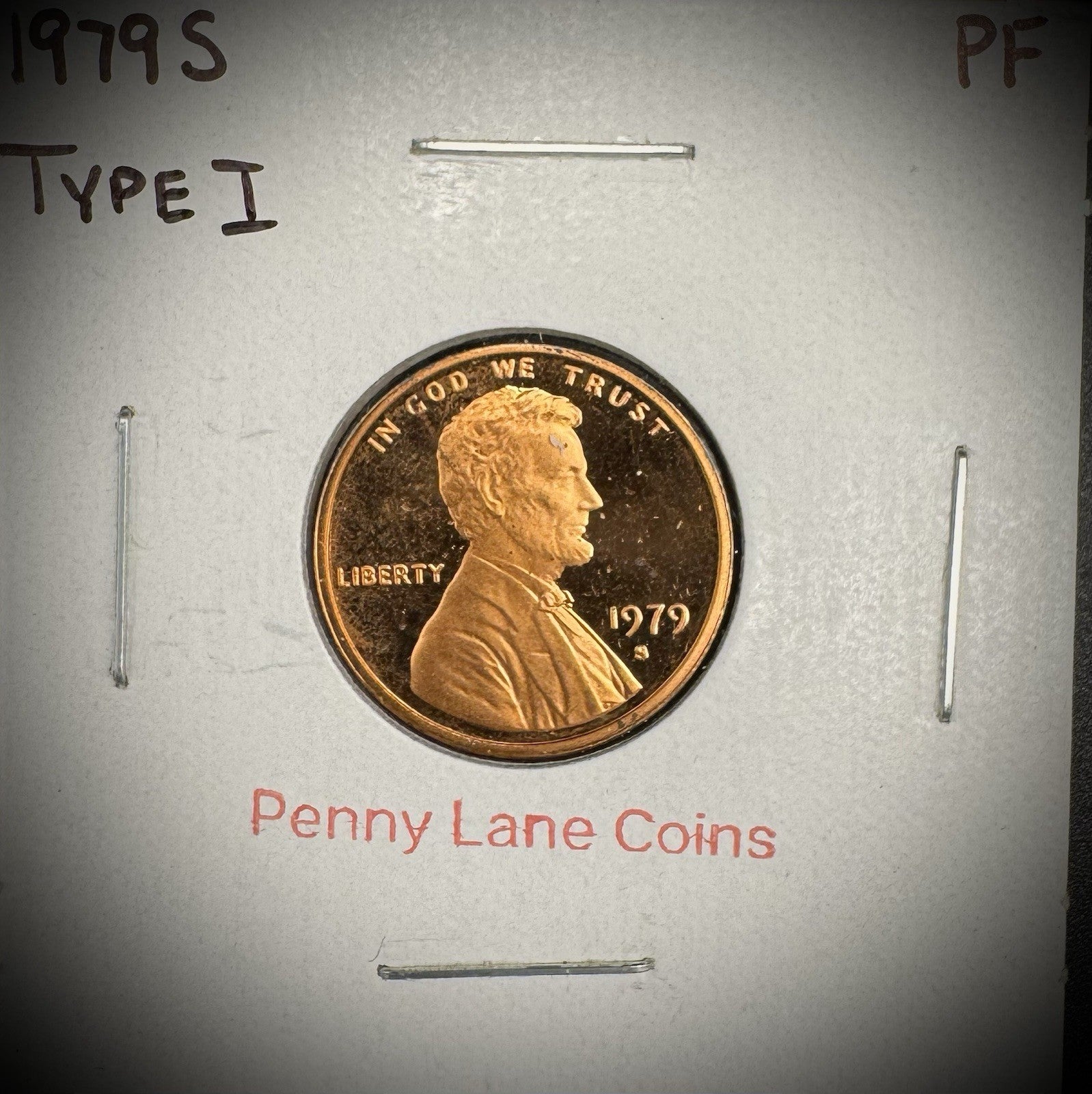 1975 1976 1977 1978 1979 S Type 1 & 2 Lincoln Memorial PROOF Cent 6 Coin Set Lot10