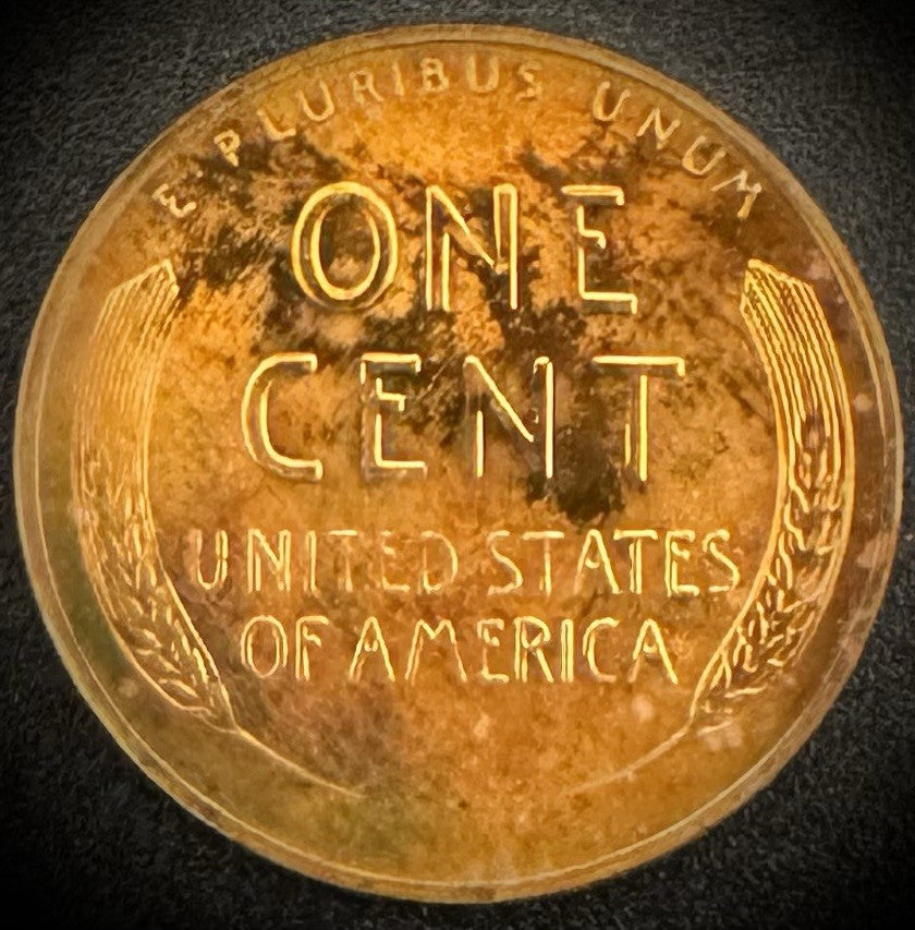 1953 Lincoln Wheat Cent VIDEO TONED PROOF LUSTROUS LOW MINTAGE 128,8001