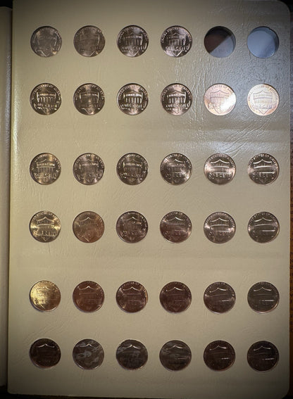2010-2026 P D Lincoln Shield Cent Penny COMPLETE 34 Coin Set in NEW Dansco 71044