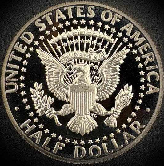 1985-S PROOF Kennedy Half Dollar Clad 50C DEEP ULTRA CAMEO1