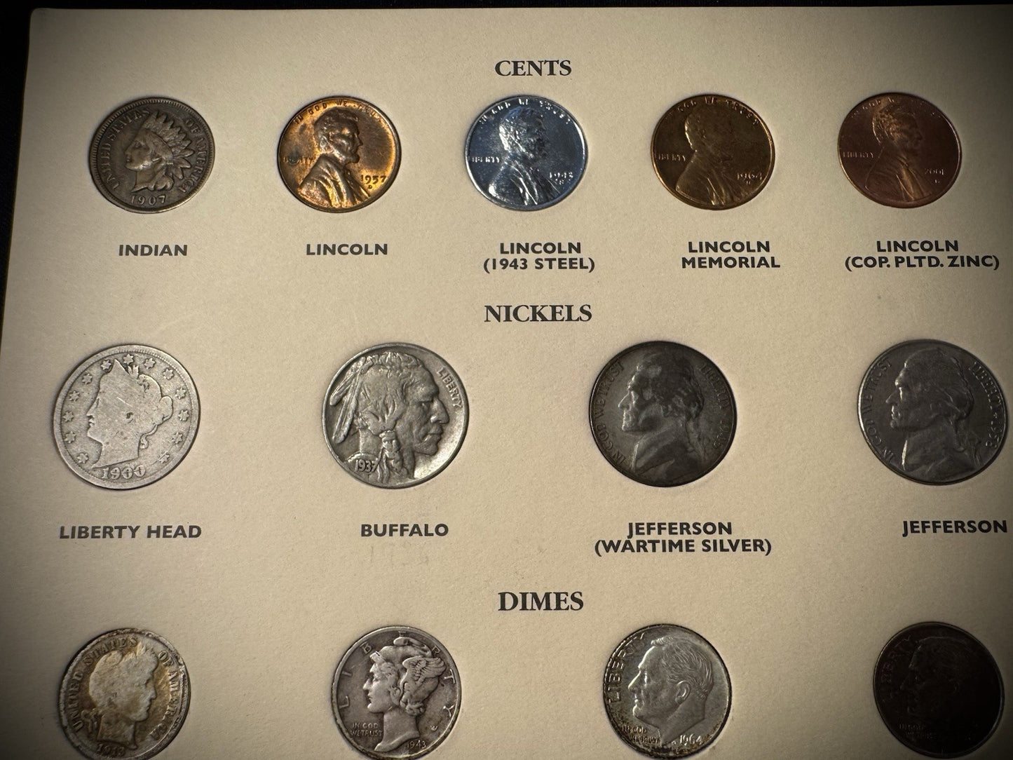 20th Century US Type Coins COMPLETE SET 36 Coins Includes Birth Year 1950 SILVER7