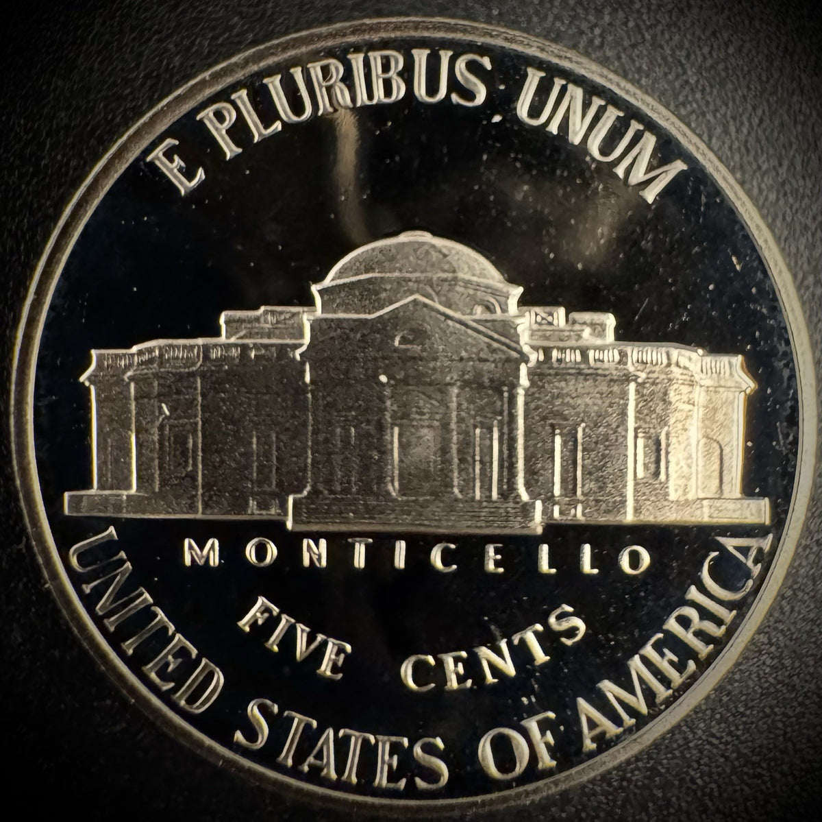 1993-S Jefferson Nickel PROOF DEEP ULTRA CAMEO Coin From US Mint Proof Set1