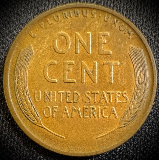 1909-P VDB Lincoln Wheat Cent Penny AU About Uncirculated First Year Of Type1