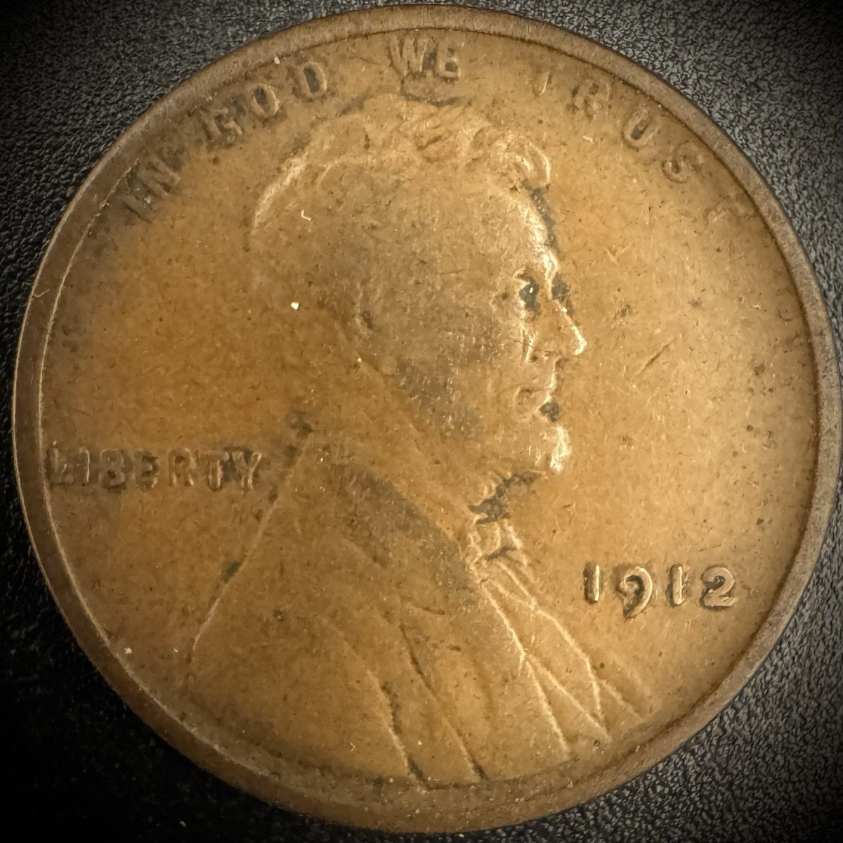 1912 Lincoln Wheat Cent Penny0