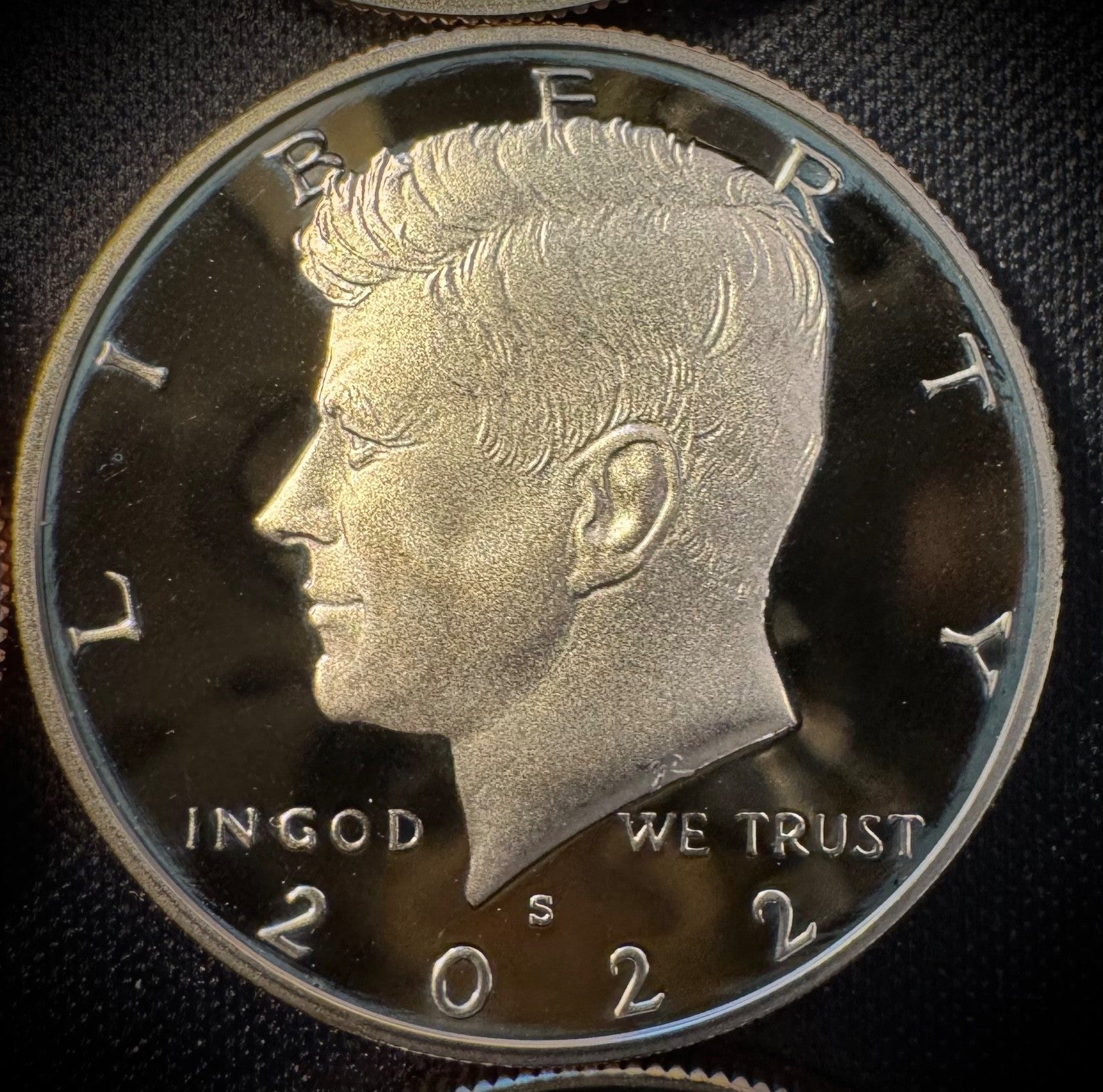 2017-2025 S Kennedy Half Dollar PROOF SET 9 Coins GEM DEEP CAMEO Fresh From Mint14