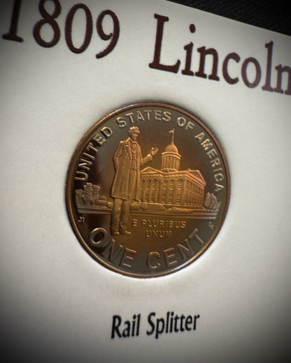 2009-S Lincoln Bicentennial Cent GEM PROOF 4 Coin Set GORGEOUS Naturally Toned6