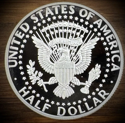 2010S 90% SILVER GEM PROOF Kennedy Half Dollar 50C .900 Fine DEEP ULTRA CAMEO1