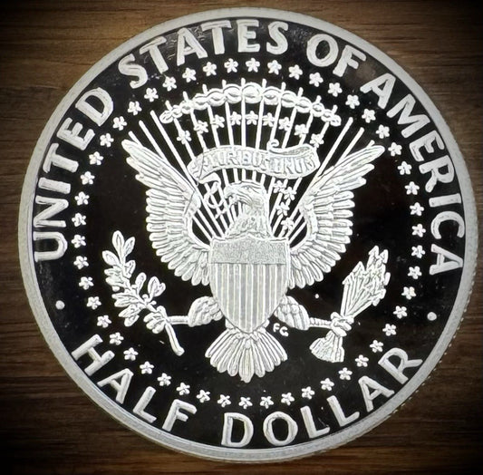 2010S 90% SILVER GEM PROOF Kennedy Half Dollar 50C .900 Fine DEEP ULTRA CAMEO1