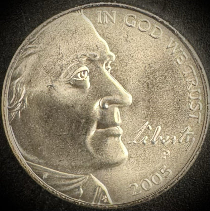 2005 P D Satin Finish Westward Journey Jefferson Nickel 4 Coin Set Lot5