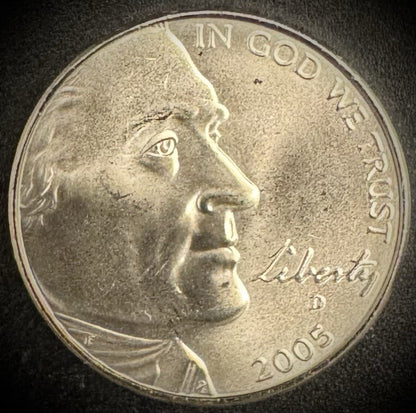 2005 P D Satin Finish Westward Journey Jefferson Nickel 4 Coin Set Lot7