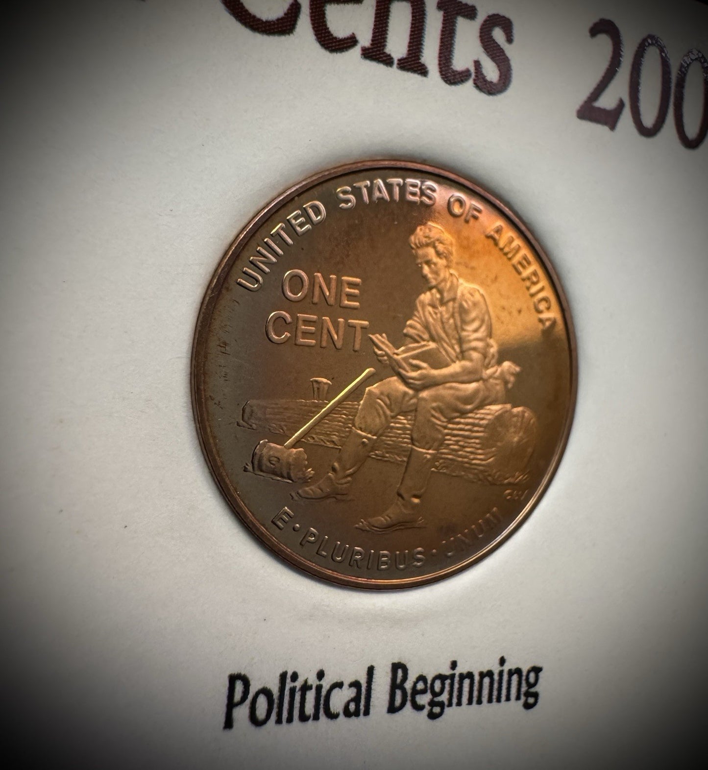 2009-S Lincoln Bicentennial Cent GEM PROOF 4 Coin Set GORGEOUS Naturally Toned8