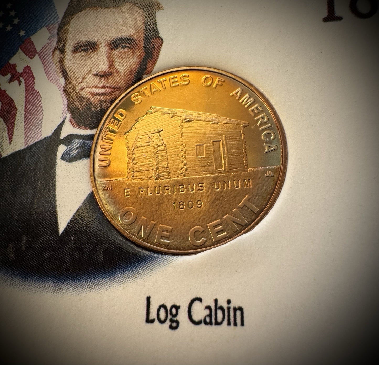 2009-S Lincoln Bicentennial Cent GEM PROOF 4 Coin Set GORGEOUS Naturally Toned4