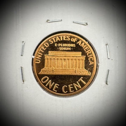 1980-1989 Lincoln Memorial Gem PROOF Cent 10 Coin Set3