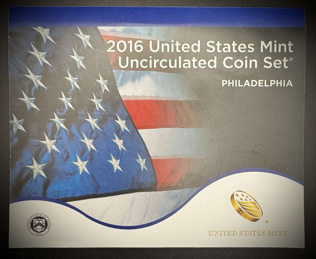 2016 P D US Mint Set Uncirculated 26 Coin Set Original Mint Packaging with COA2