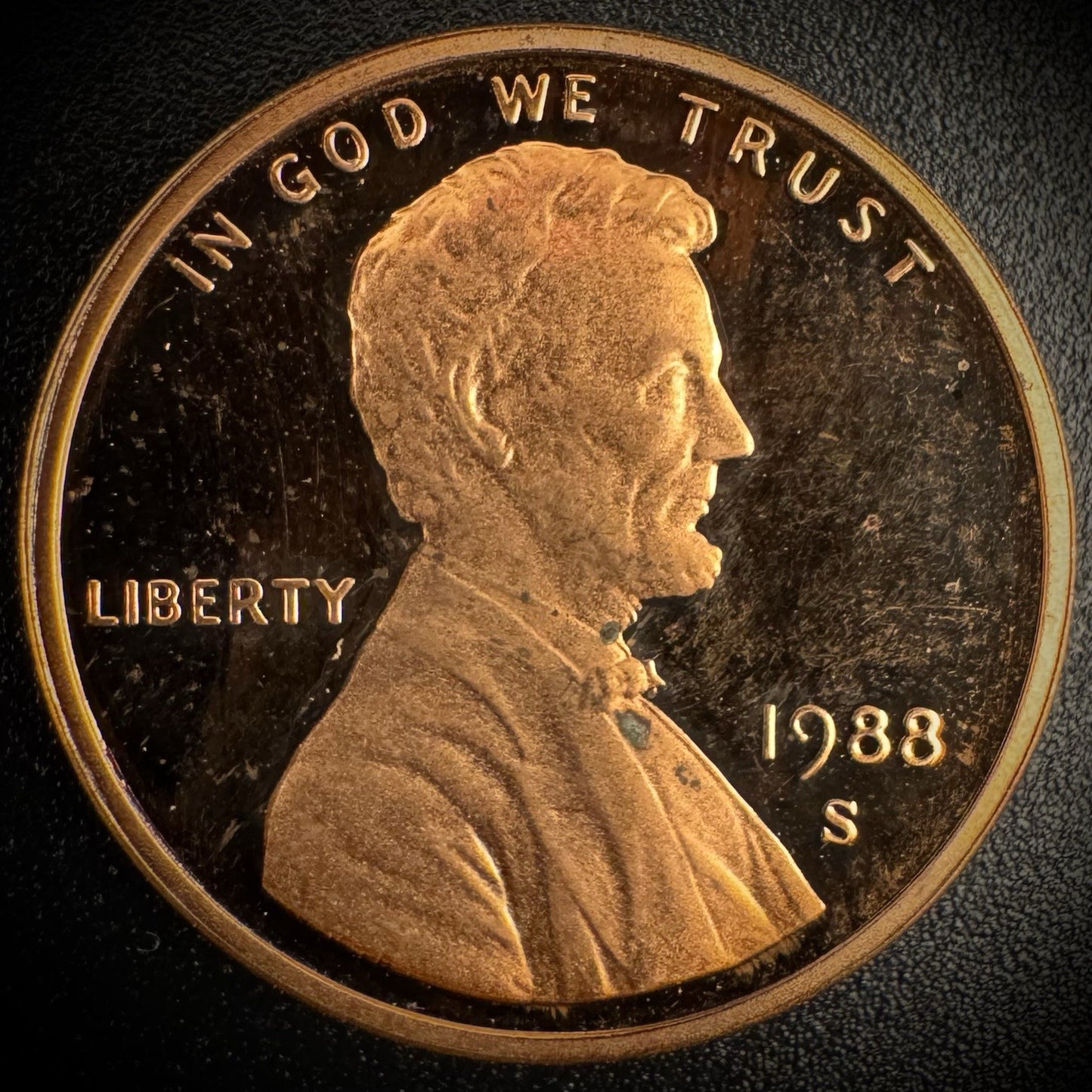 1988-S Lincoln Memorial Cent PROOF Coin Penny0