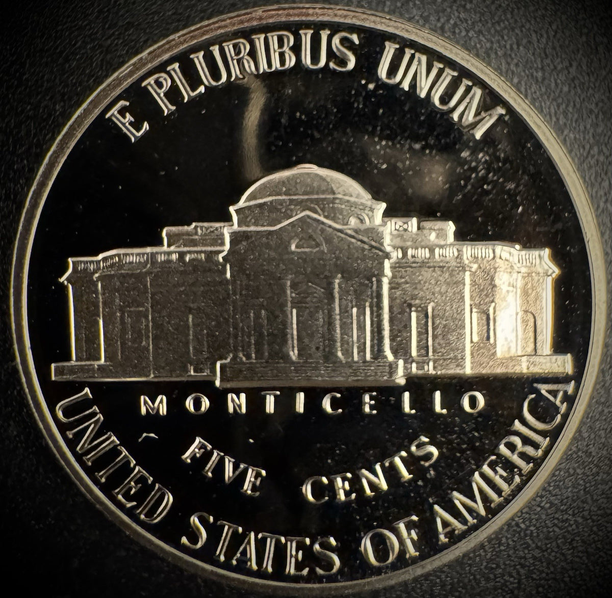 1991-S Jefferson Nickel PROOF DEEP ULTRA CAMEO Coin From US Mint Proof Set1