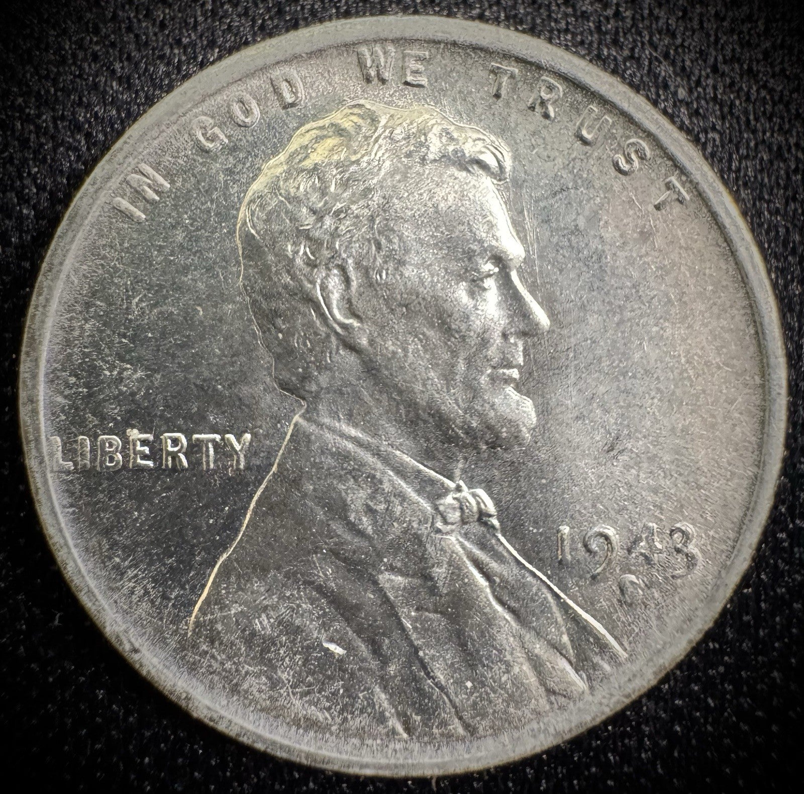 1943-S Lincoln Wheat Penny Cent Choice BU Brilliant Uncirculated #70