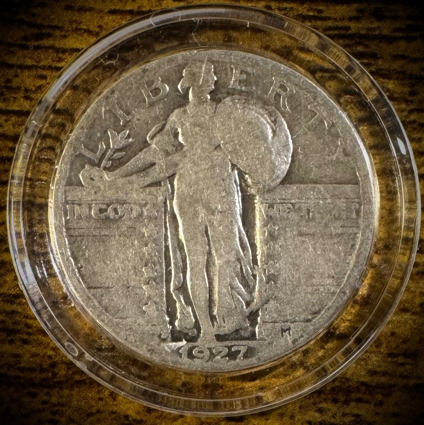 1927-S 25C Standing Liberty Quarter KEY DATE LOW Mintage 396,000 #22