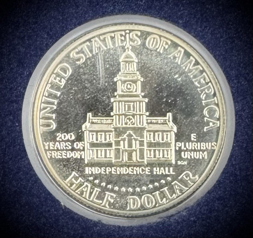 1776-1976 S US Bicentennial 3 Coin 40% Silver PROOF Set w Original Package & COA7