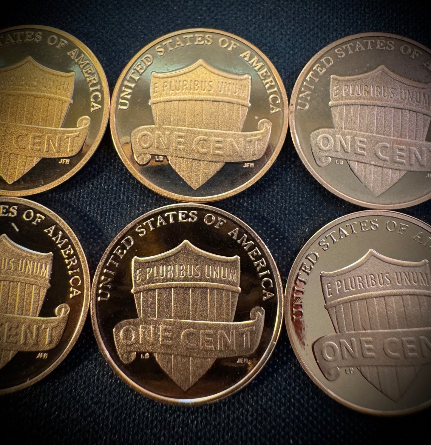 2010-2019 S Lincoln Shield Cent GEM PROOF 10 Coin CONSECUTIVE Years Lot Set17