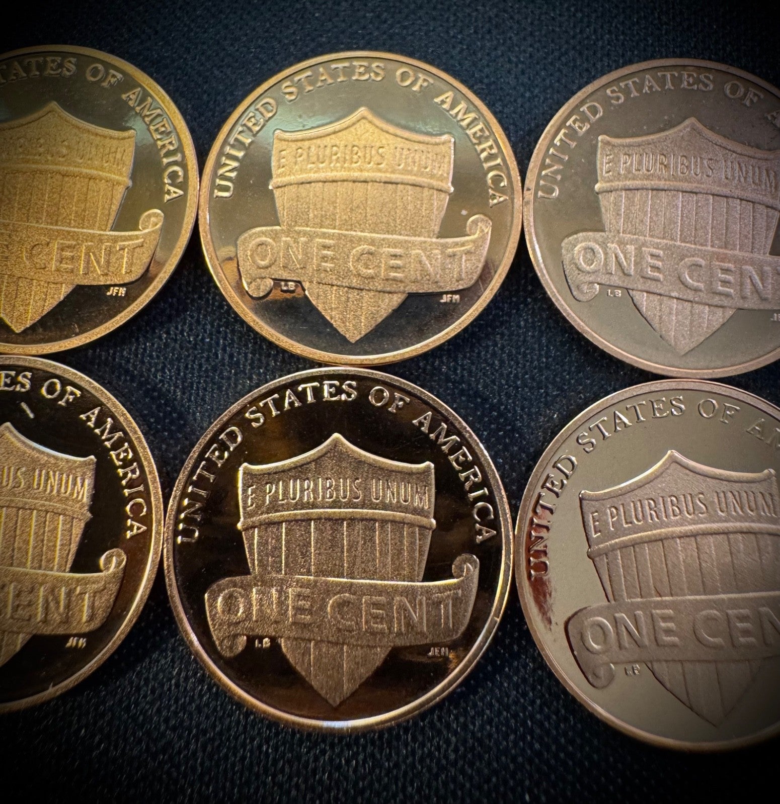 2010-2019 S Lincoln Shield Cent GEM PROOF 10 Coin CONSECUTIVE Years Lot Set17