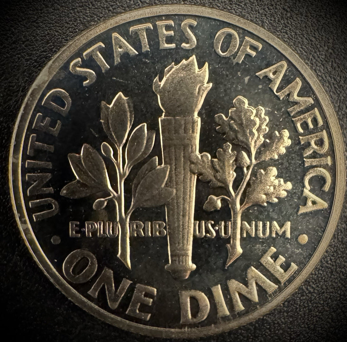 1968-S PROOF Roosevelt Dime 10C Clad Coin From US Mint Proof Set1