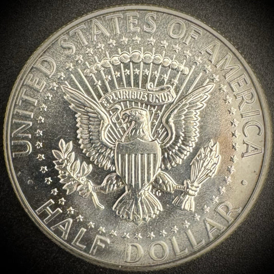 1966 SMS Kennedy Half Dollar 50C 40% SILVER Coin From US Mint Special Mint Set1