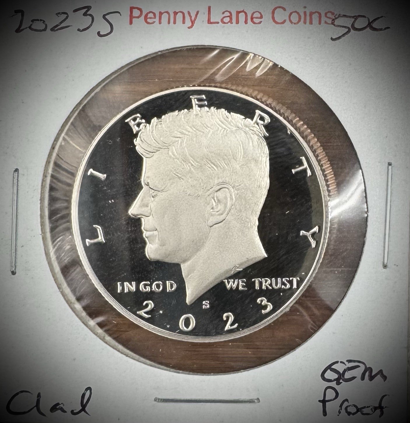 2023-S GEM PROOF Kennedy Half Dollar Clad 50C #12