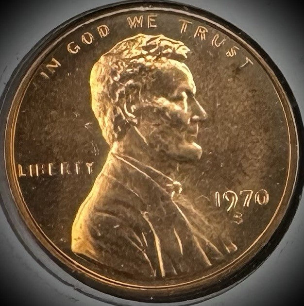 1970-S Lincoln Memorial Cent SMALL DATEPROOF Coin KEY DATE0