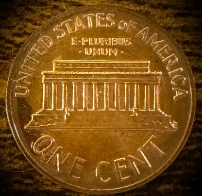 1960 Lincoln Memorial Cent SMALL & LARGE DATEPROOF LUSTROUS2 Coin Lot7
