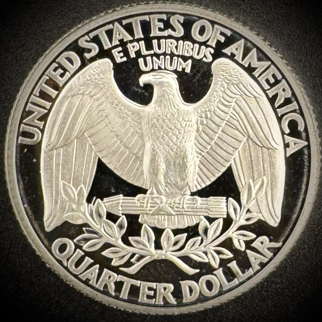 1997-S GEM PROOF Washington Quarter 25C SILVER DEEP ULTRA CAMEO Coin1