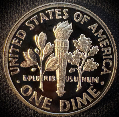 2017-S 90% SILVER And Clad PROOF Roosevelt Dime 10C .900 Fine Lot Of 2 Coins2