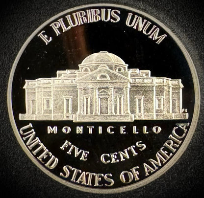 2018-S Jefferson Nickel GEM PROOF DEEP ULTRA CAMEO Coin1
