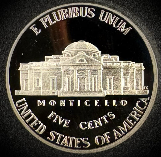 2018-S Jefferson Nickel GEM PROOF DEEP ULTRA CAMEO Coin1