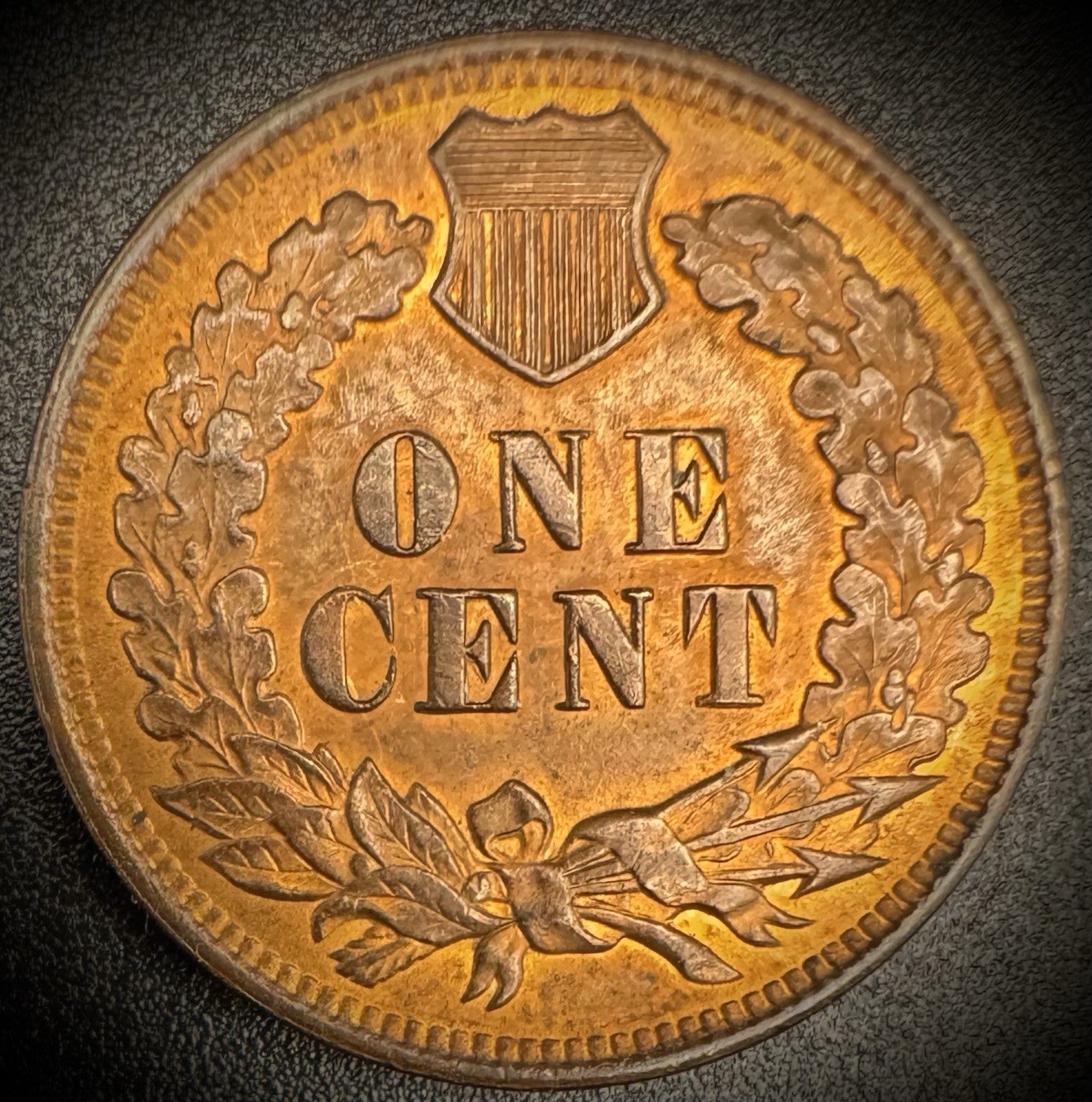 1907 Indian Head Cent Penny Full Liberty 4 Diamonds CARTWHEEL LUSTER SEE VIDEO1