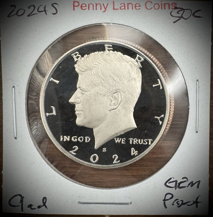 2024-S Kennedy Half Dollar GEM PROOF Clad Coin #12