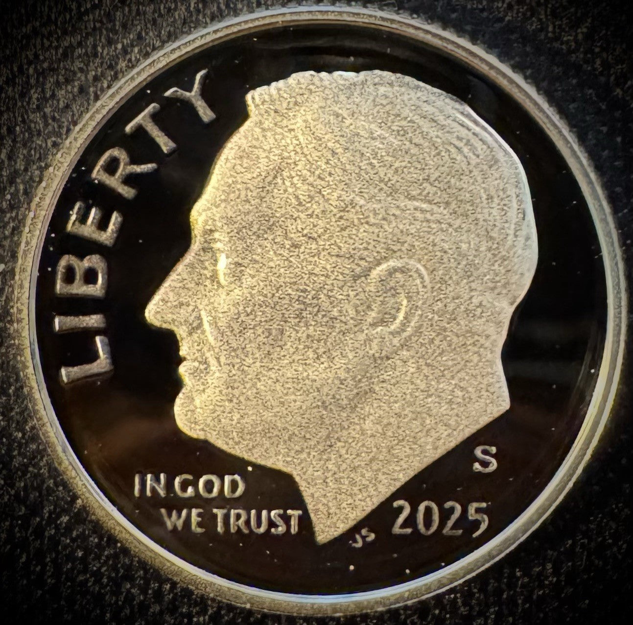 2025-S 99.9% SILVER And Clad PROOF Roosevelt Dime 10C .999 Fine Lot Of 2 Coins4