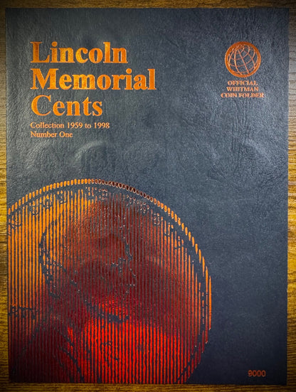 1959-1998 P D BU Lincoln Memorial Cent Set New Whitman 90 Coins 1982 7 Varieties4