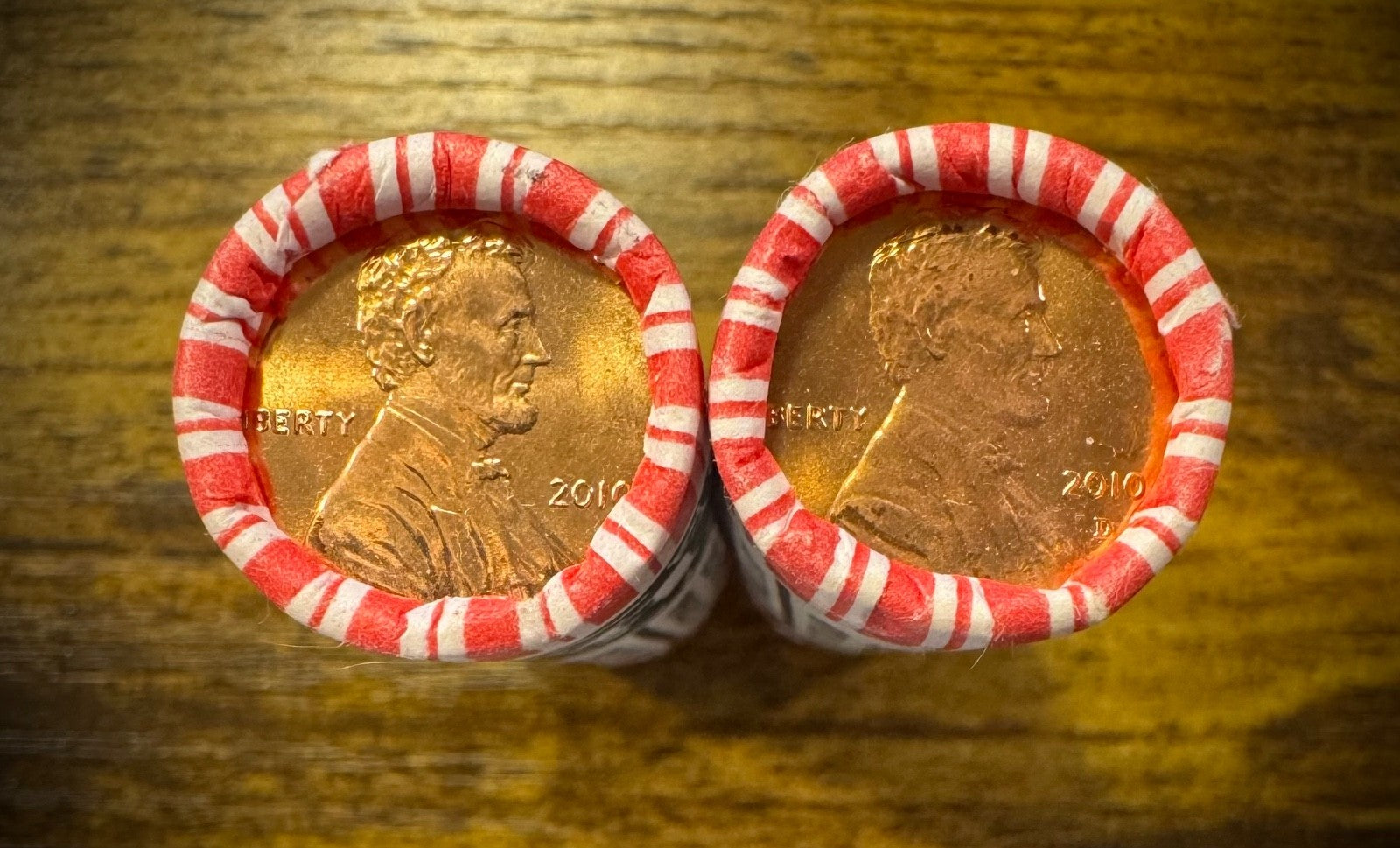 2010 P & D Lincoln Shield Cent Rolls One-Cent Coin Launch February 11, 20102