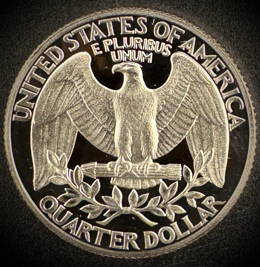1989-S Washington Quarter PROOF Clad DEEP ULTRA CAMEO Coin1